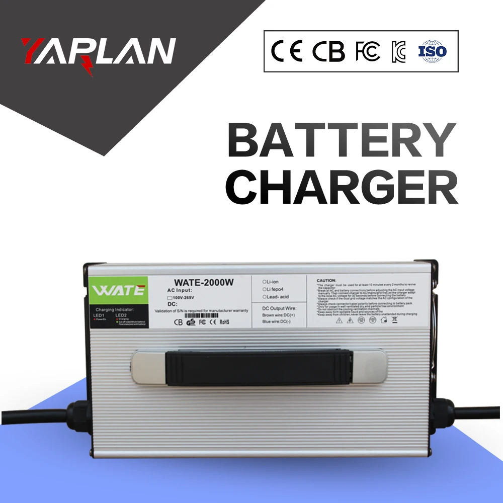 72V 20A Lead Acid Charger With Active PFC Used for 72V Ebike motorcycle Forklift Battery Pack