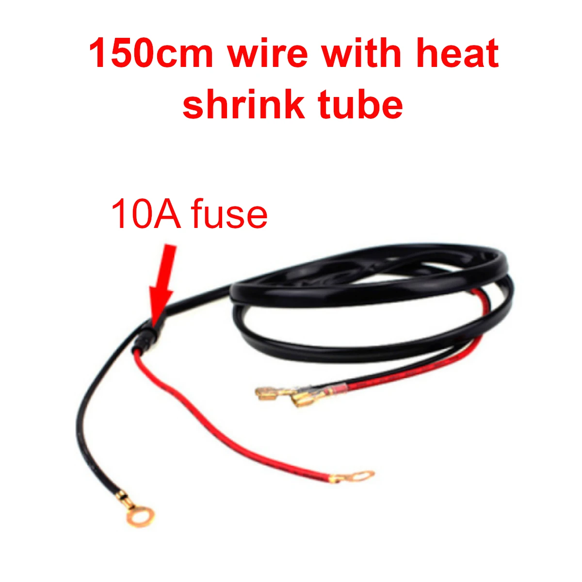 

Автомобильное зарядное устройство с разъемом, кабель для подключения прикуривателя, источник питания 10 А, предохранитель USB 60/150 см