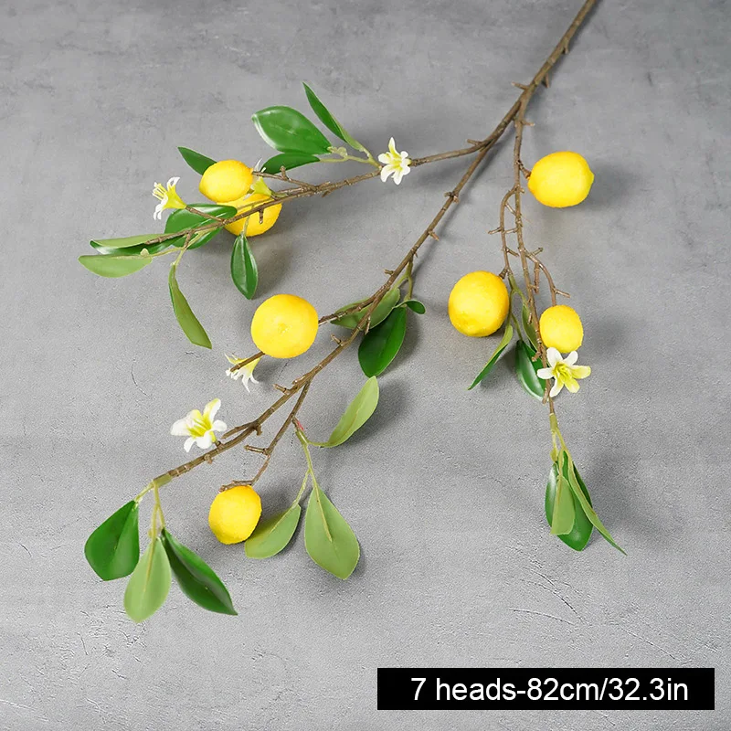 

Искусственные лимонные ветки WQNJIN