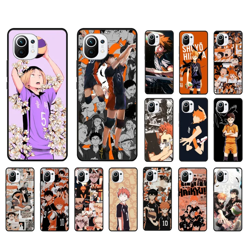 

Haikyuu Hinata attacks Anime Phone Case for Xiaomi 12 Mi 10T 11T 11 Pro 10 10T 11 lite 10pro 11Ultra Poco X3 Pro Poco F3 M3