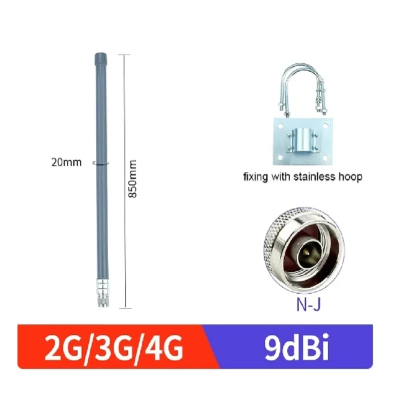 ZJ наружная 4G LTE антенна Wifi N Male с высоким коэффициентом усиления всенаправленные