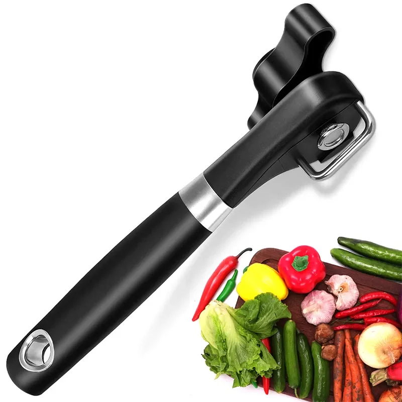 

2023NEW Safe Cut Can Opener, Smooth Edge Can Opener - Manual Can Opener, Stainless Steel Cutting Can Opener for Kitchen & R