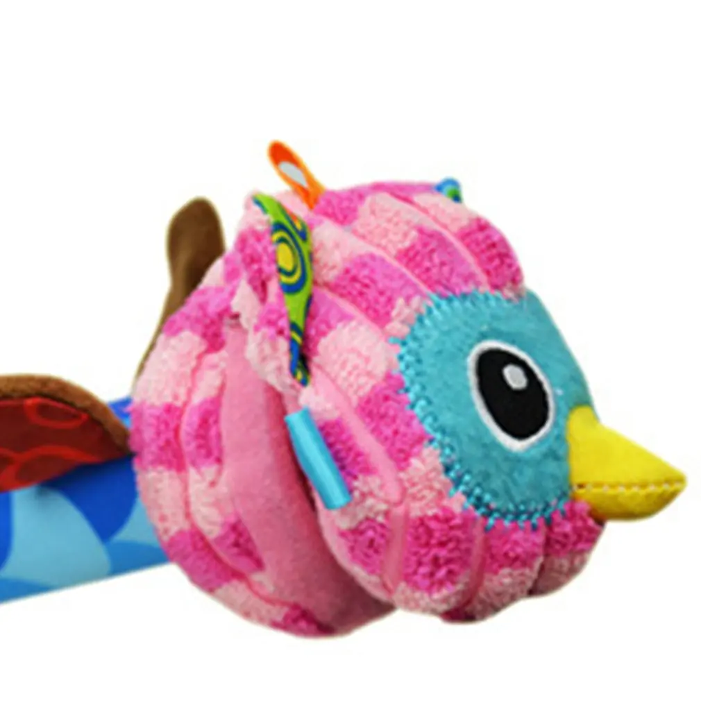 Kawaii Cartoon Baby Rattle Mobiles Cute Baby Toys Cartoon Animal Hand Bell Rattle Soft Toddler Plush Bebe Toys Gift