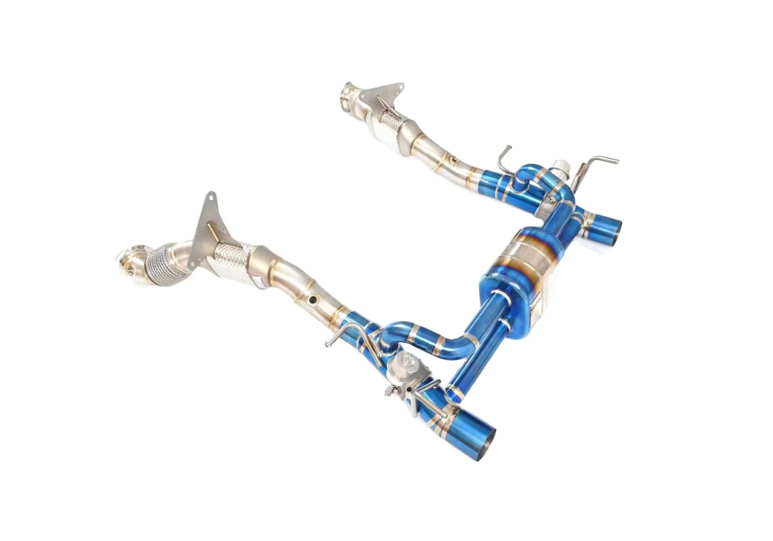 Высокопроизводительная автомобильная выхлопная система из титанового сплава