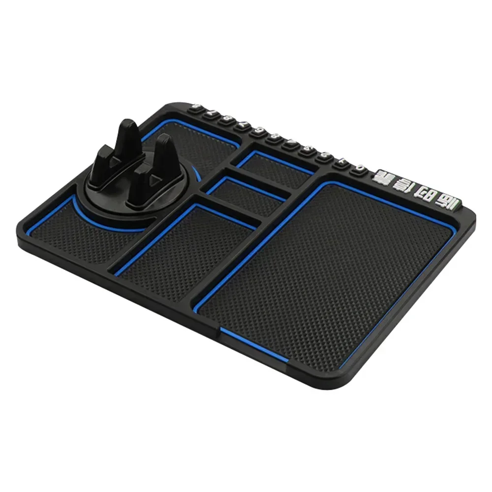 

Многофункциональный Силиконовый Автомобильный Коврик, Нескользящий Держатель Для Телефона На Приборной Панели