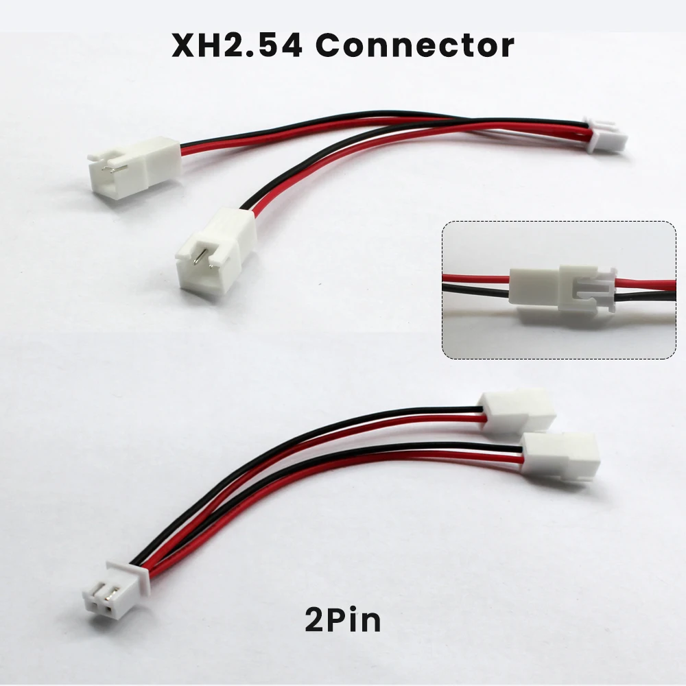 

XH2.54 Y-образный разветвитель кабеля вентилятора 2-6 pin 10 см