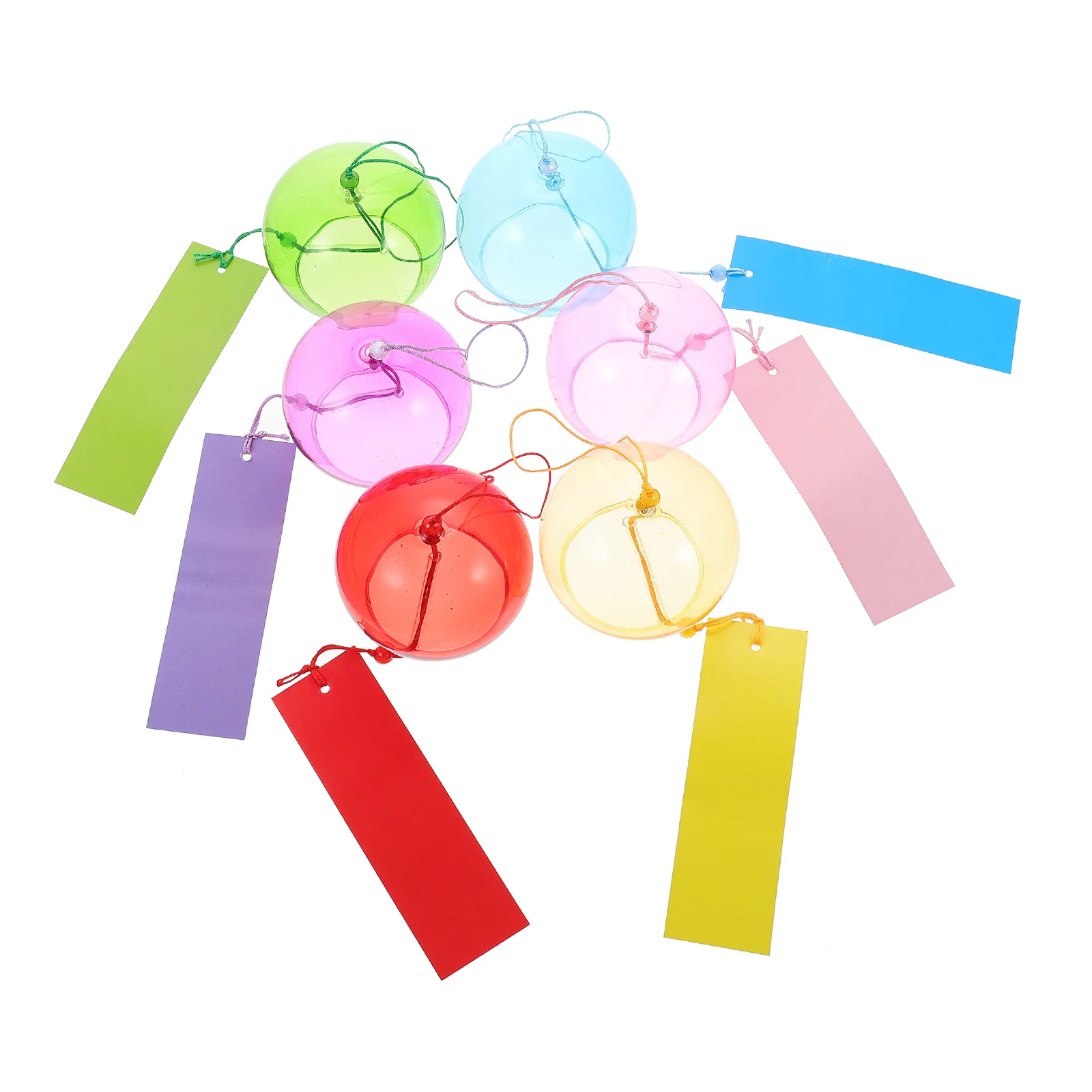 

Japanese Bless Small Wind Chime Glass Chimes Decor Decorative Bells