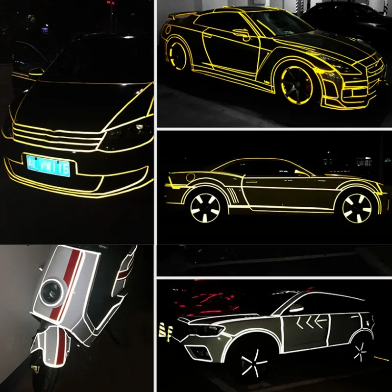 Наклейка для автомобиля 5 см * 1 м рулон