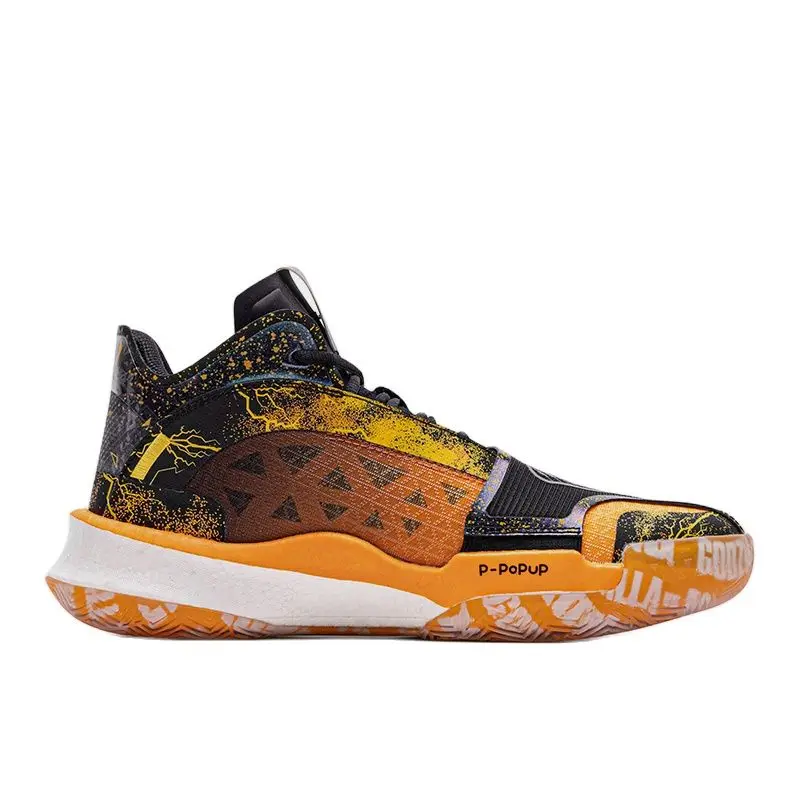 PEAK Basketball Shoes TAICHI BIG TRIANGLE GODZILA vs.KONG Men Sneakers Sports Lightweight Basketball Shoes Original E12911A