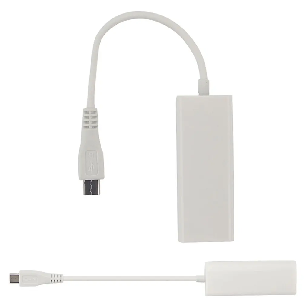 Сверхскоростной сетевой адаптер USB к RJ45 LAN Разветвитель для Windows 7 ПК ноутбука от 1