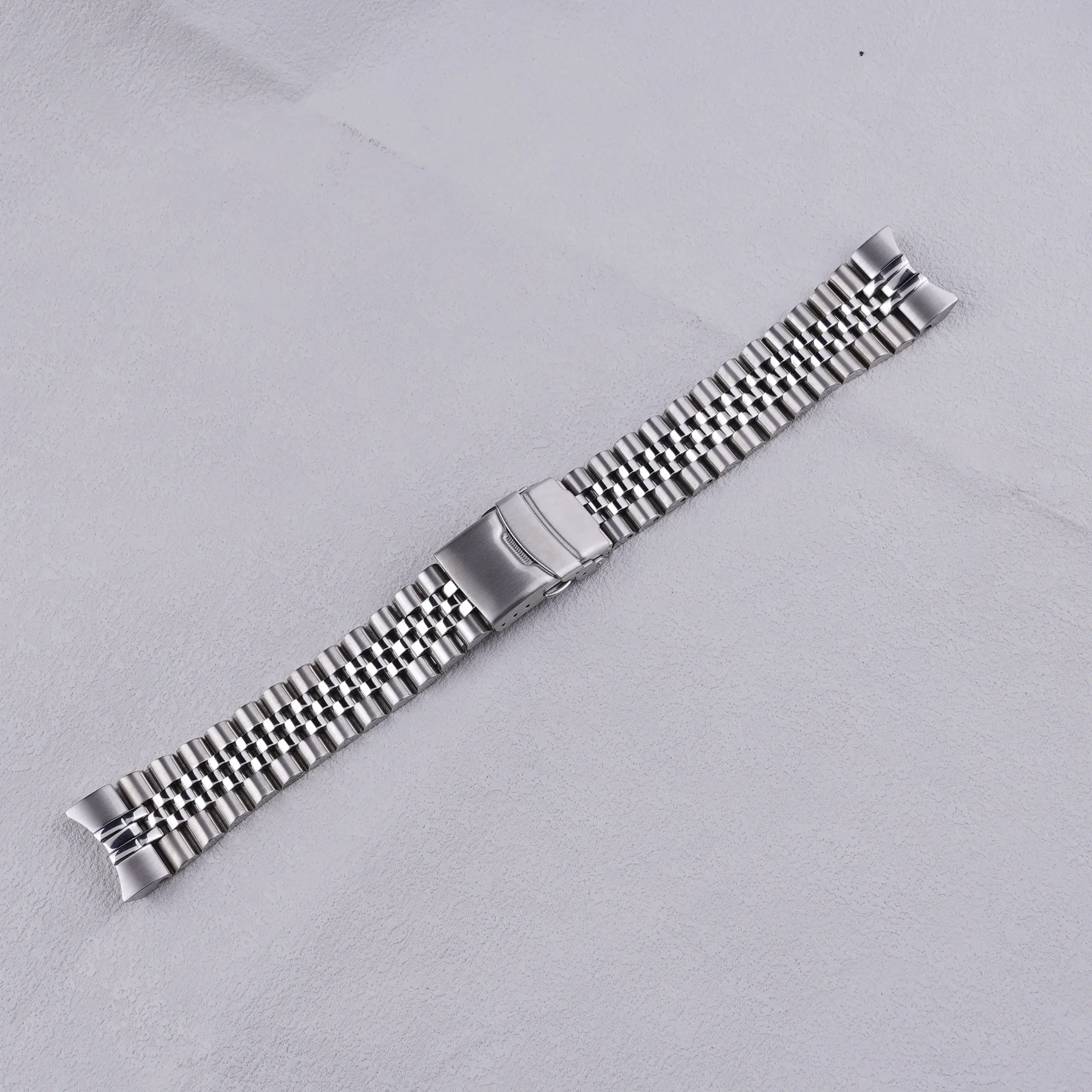 Фото Для Seiko Sea Urchin SNZF13 SNZF15 SNZF17 SNZF19 22 мм твердый изогнутый конец из нержавеющей стали серебряный ремешок для часов браслет от Rolamy №5