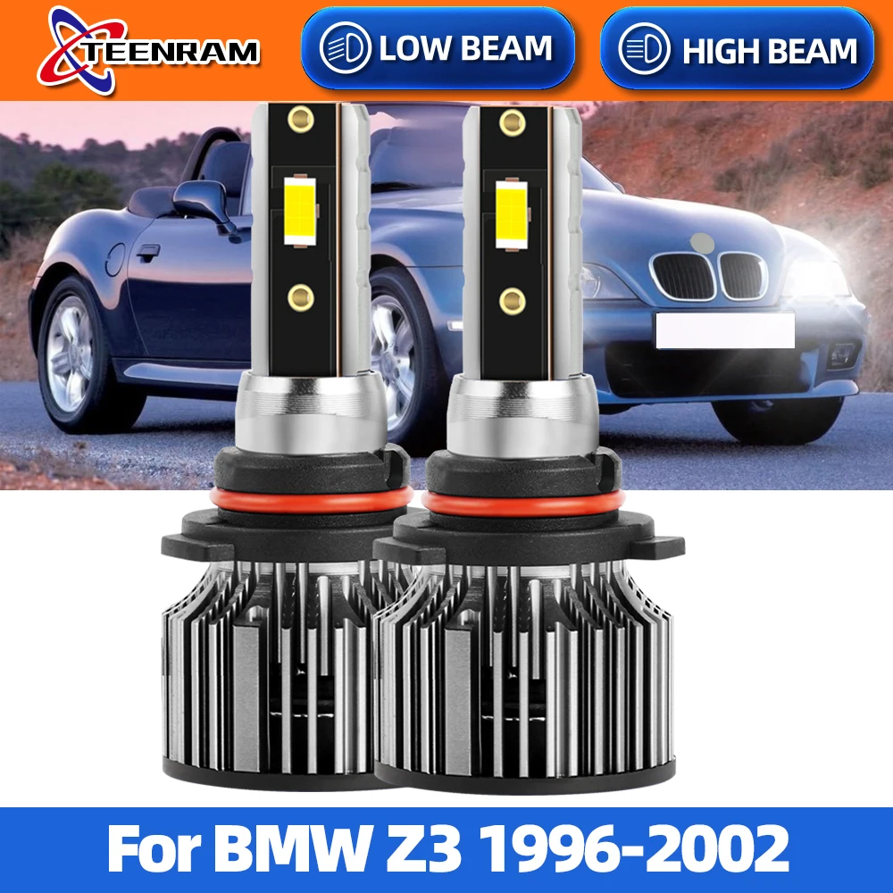 

Car Headlight Bulbs LED 20000LM CANBUS Lamps HB3 HB4 9005 9006 6000K 12V Car Light 120W Auto Headlamps For BMW Z3 1996-2002