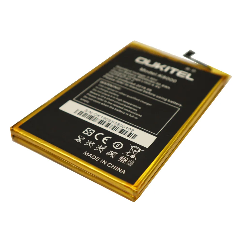 100% Оригинальная Батарея для Мобильного Телефона 8000mAh Для Oukitel K8000, Реальная Емкость Заменяемых Батарей С Инструментами.
