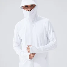 Summer UPF 50+ UV Sun Protection Skin Coats Men Ultra-Light Sportswear Hooded Outwear Men Windbreaker Casual Jackets