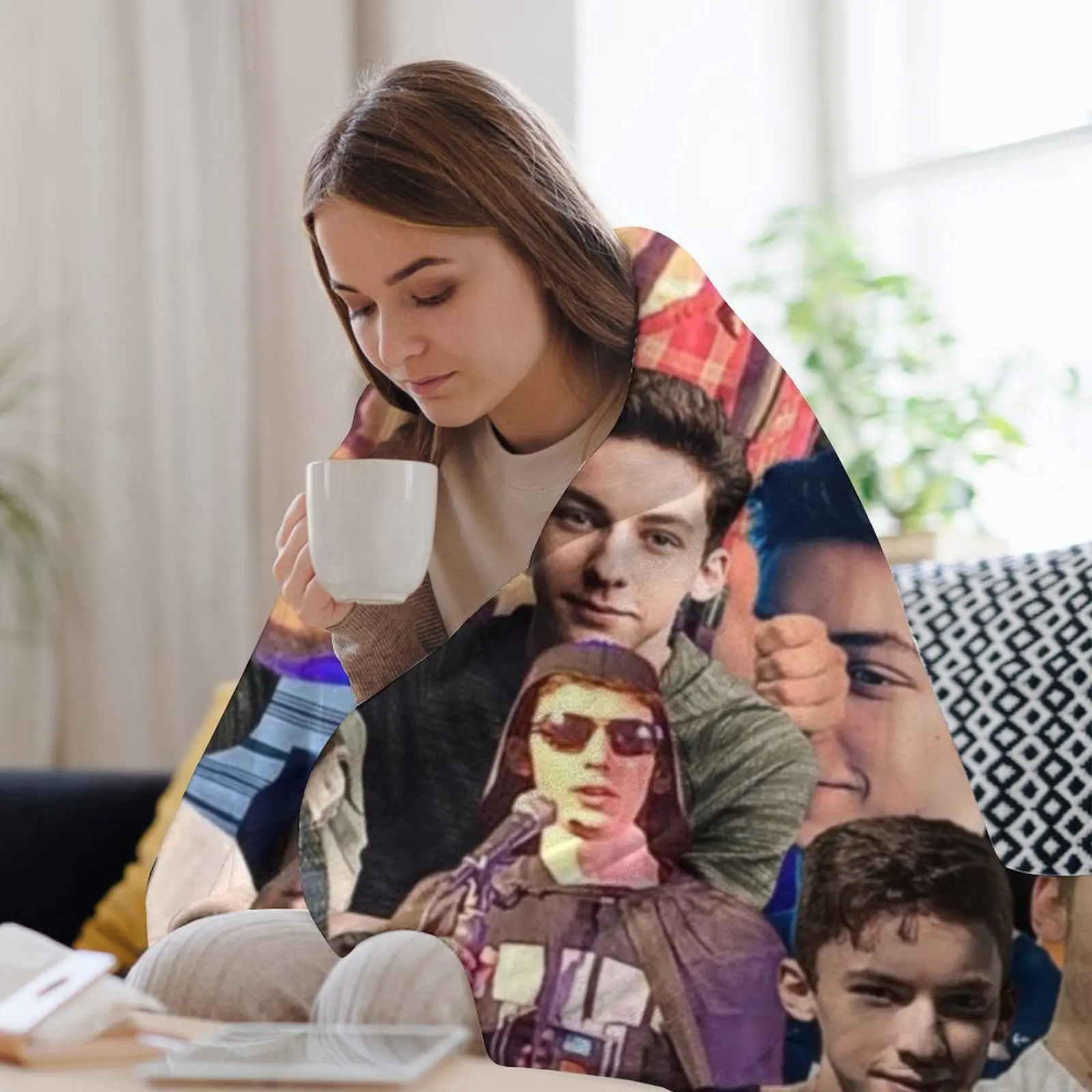 Фотоколлаж Эндрю Барт Feldman Плед