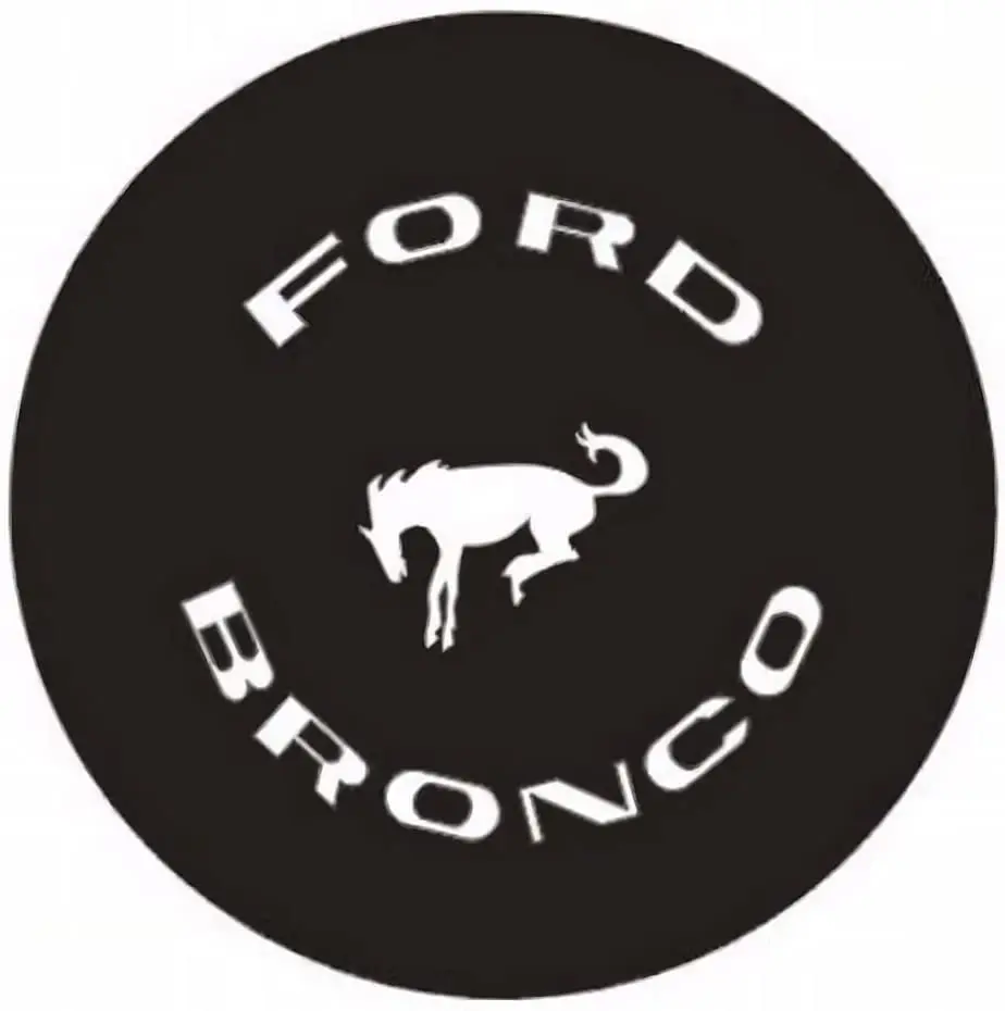 

Compatible with SUVs Car Ford Bronco Spare Tire Cover Back Wheel Cover Storage Bag Soft Case Protector (L: for C/R 29.3~31.2)