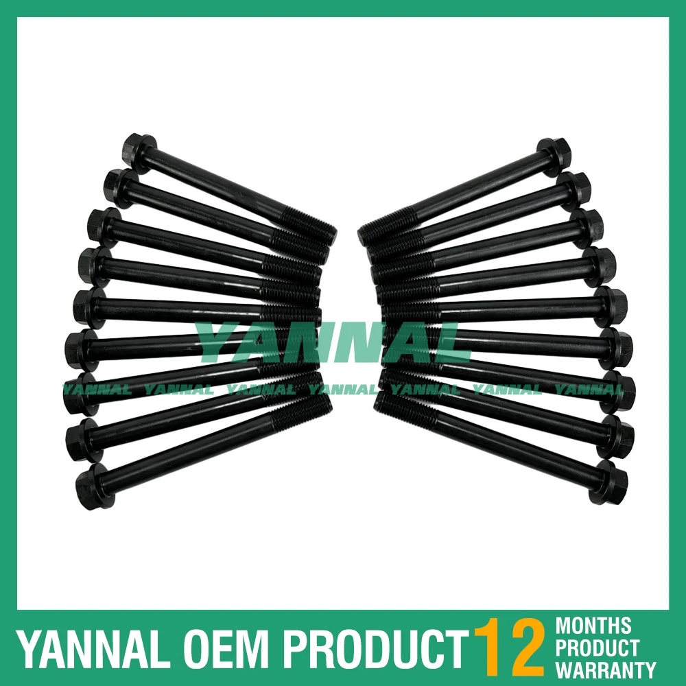 Болт головки цилиндра для экскаватора Yanmar 4TNV106 1 комплект