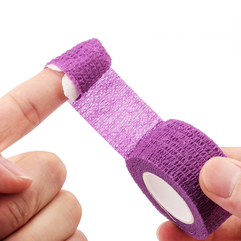 

1pc Nail Art Protect Bandage Finger Wrap Bandage Non-woven Gel Polish Removal Self-adhesive Tape Skin Care Manicure Tools