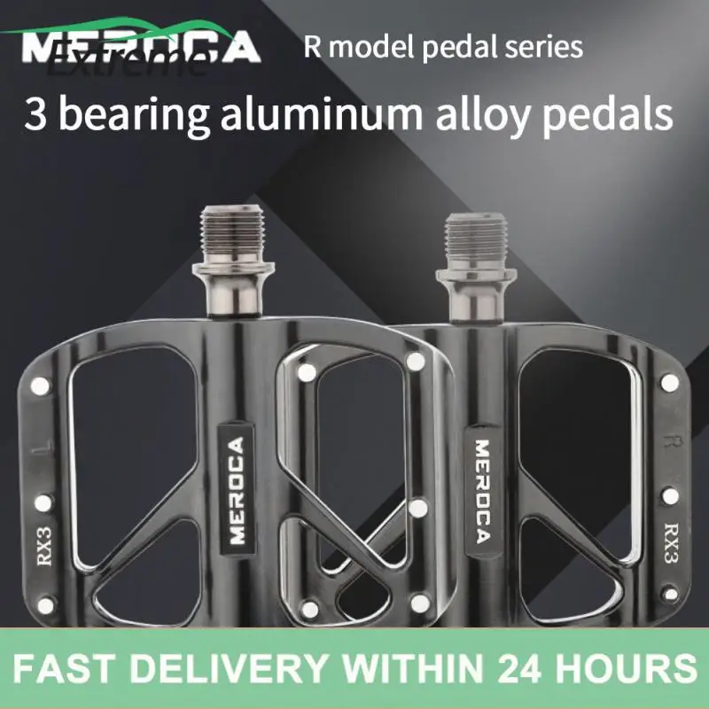 

Strong Climbing Force Professional Cycling Pedal Durability Double Du Bearings Riding Footstep Light Weight Practical Anti Skid