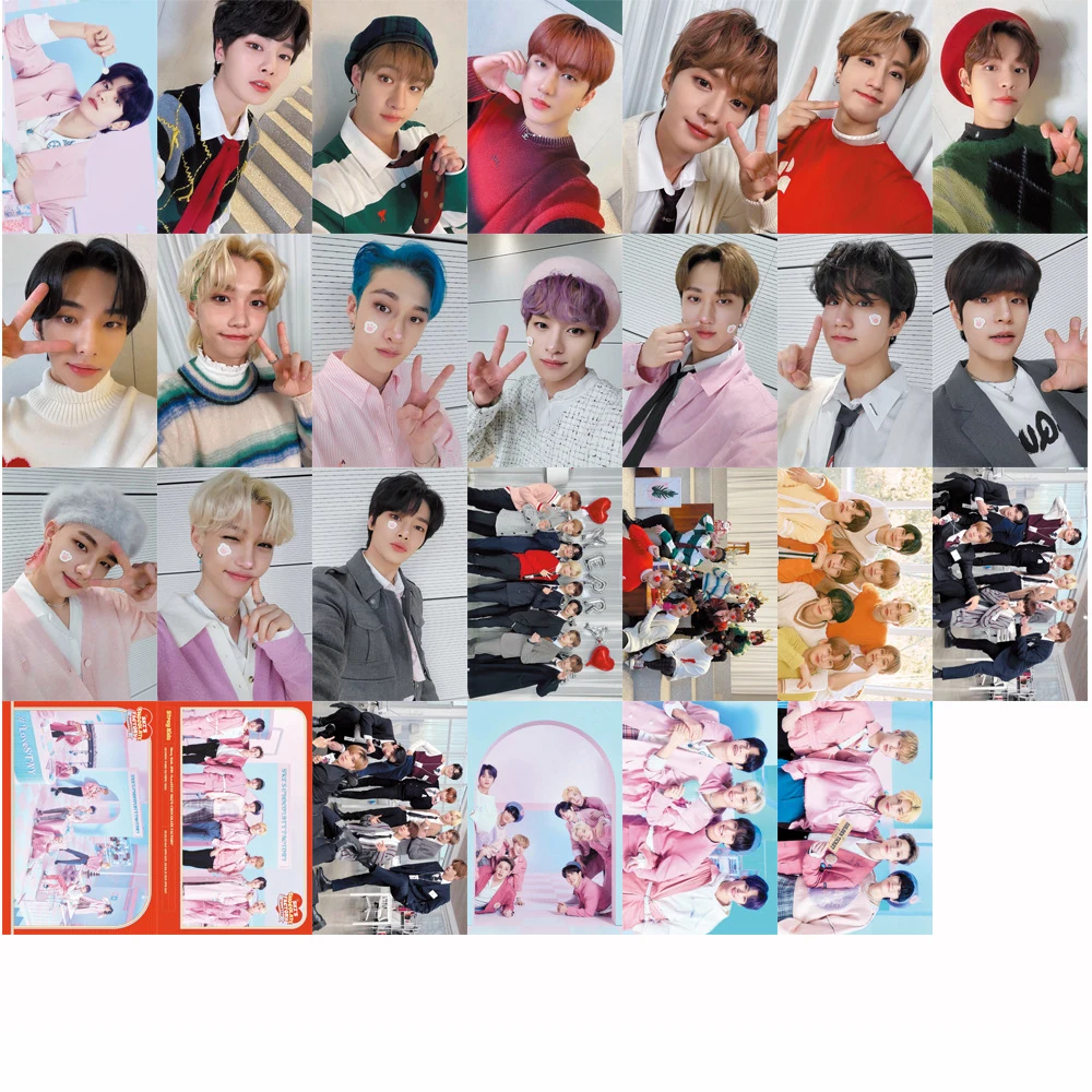 55 шт./компл. Kpop Stray Kids Lomo Cards ODDINARY новый альбом для мальчиков фотооткрытки Straykids