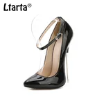 LTARTA2022 женские пикантные туфли на очень высоком каблуке 16 см; Туфли для ночных клубов размера плюс; Туфли на высоком каблуке; Туфли для подиума; Красные пикантные Туфли на каблуке; WZ