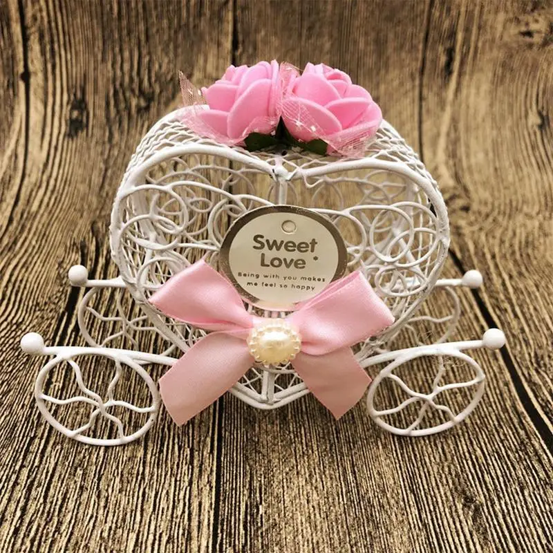 Creative Heart Wedding Sugar Box Decor Love Box Chocolate Wedding Gift Box For Bridal Birthday Wedding