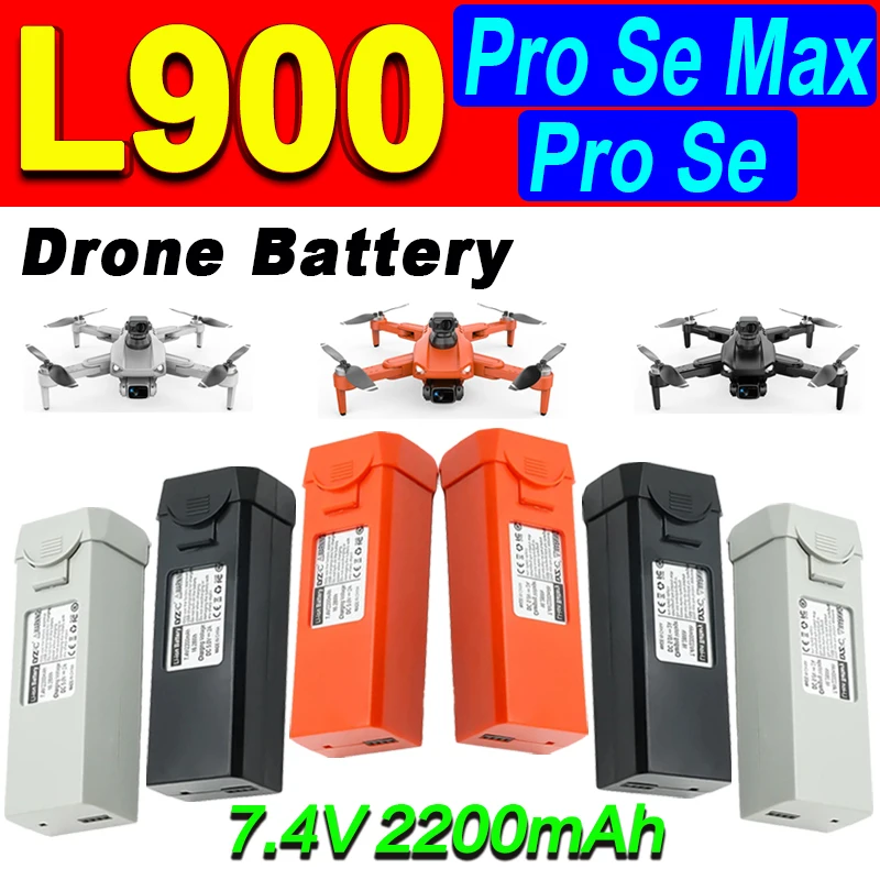 Оптовая продажа оригинальный аккумулятор LYZRC L900 SeMax 7 4 В 2200 мАч для Pro Se 4K Dron Prose