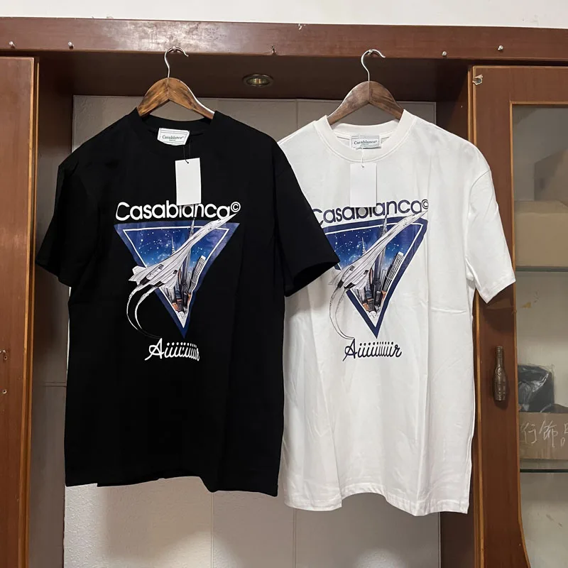 

Футболка Мужская/Женская свободного покроя с принтом «Самолет»