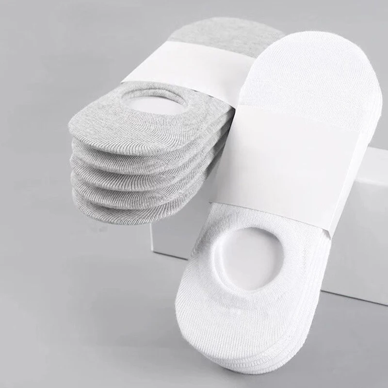 3Pair/lot Summer Thin Cotton Sock Slippers Fashion Silicone Anti-slip Invisible Boat Socks for Women Sweat Absorption Sport Sock