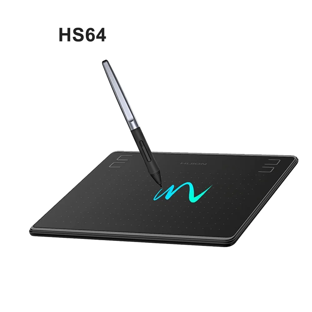 

2022 HS64 6x4 Inches Graphic Drawing Tablets Phone Tablet Painting Tools with Battery-Free Stylus for Android Windows and macOS