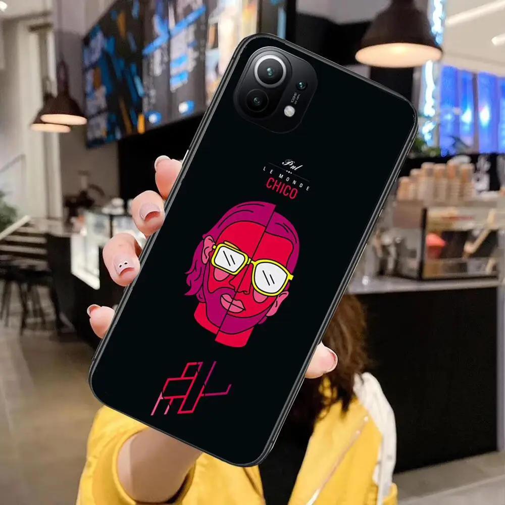 

PNL QLF Rapper singer For Redmi 7 7a 8 8a 9 9a 10x pro 5g 9c k30 k40 mi 11lite ultra phone case