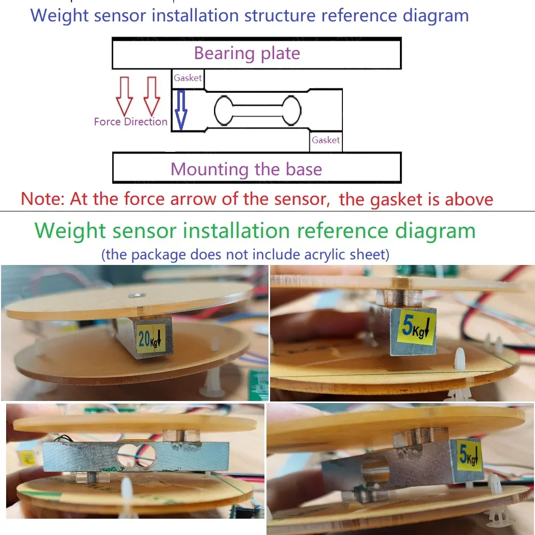 DC 5 В 12 RS485 UART Modbus RTU HX711 датчик веса модуль электронных весов для программного