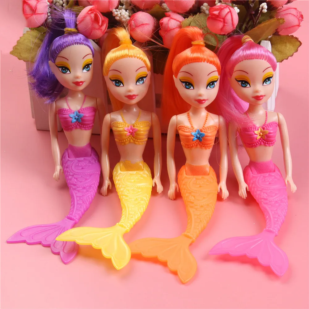 

Водонепроницаемая кукла-Русалка для девочек, игрушка для купания, куклы-русалки для девочек, подарок на рождение, игрушка 16 см, Сказочная детская развивающая игрушка принцессы