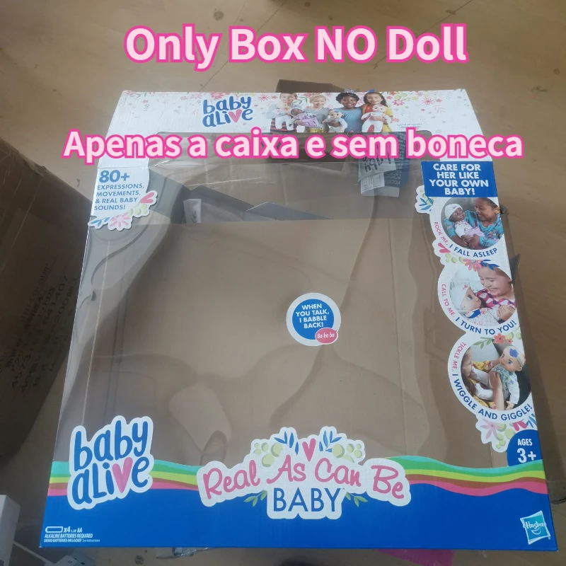 

Hasbro Original Genuine Naughty Pets Baby Alive Figure Little Loving Cute Kawaii Play House Only Box