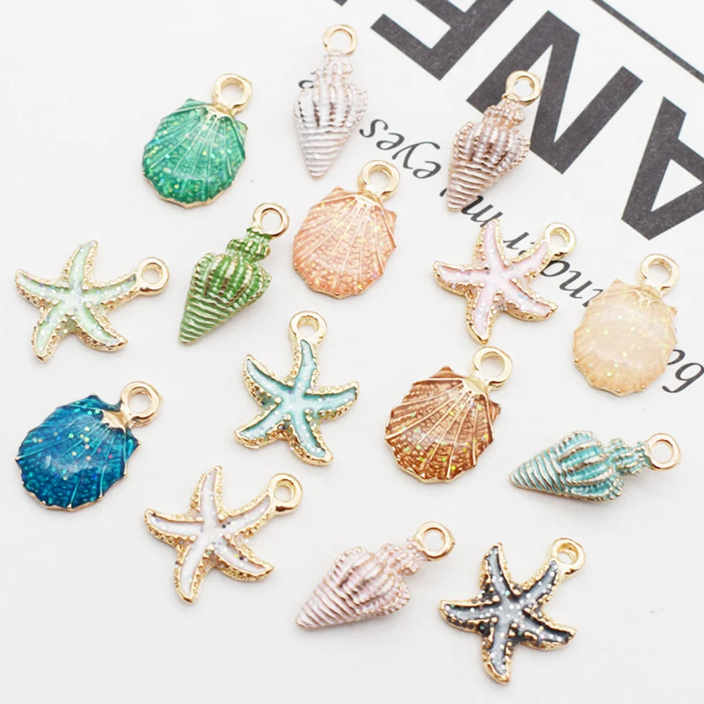 

30 шт., подвеска в виде ракушек