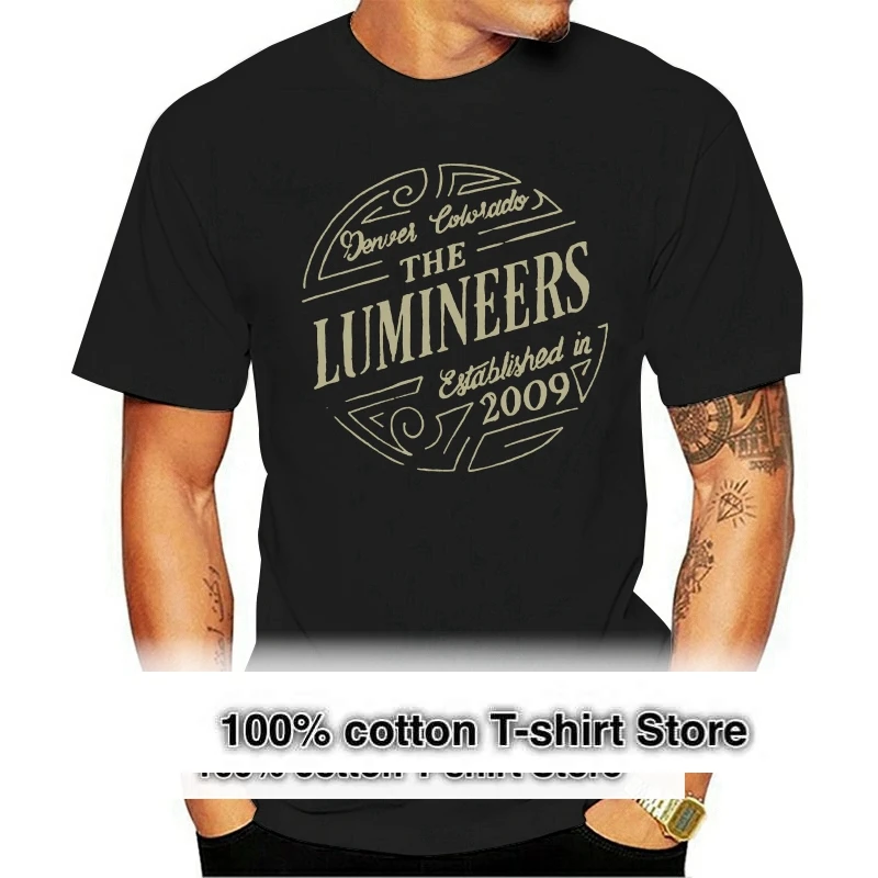 

Authentic LUMINEERS Circle Logo Slim-Fit T-Shirt S-2XL NEW