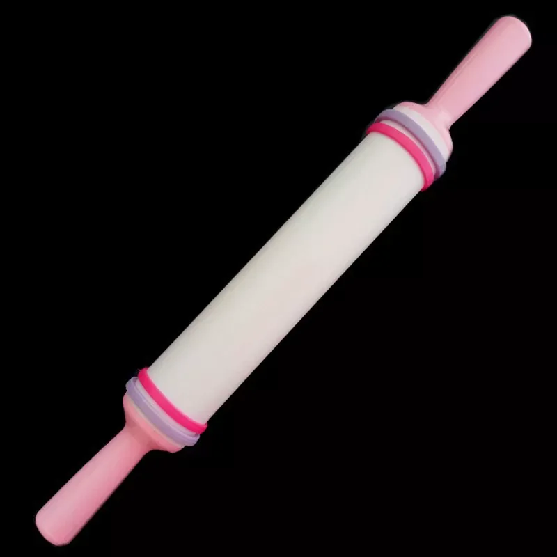 

New White 36cm Non-stick Glide Fondant Rolling Pin Fondant Cake Dough Roller Decorating Cake Roller Crafts Baking Cooking Tool