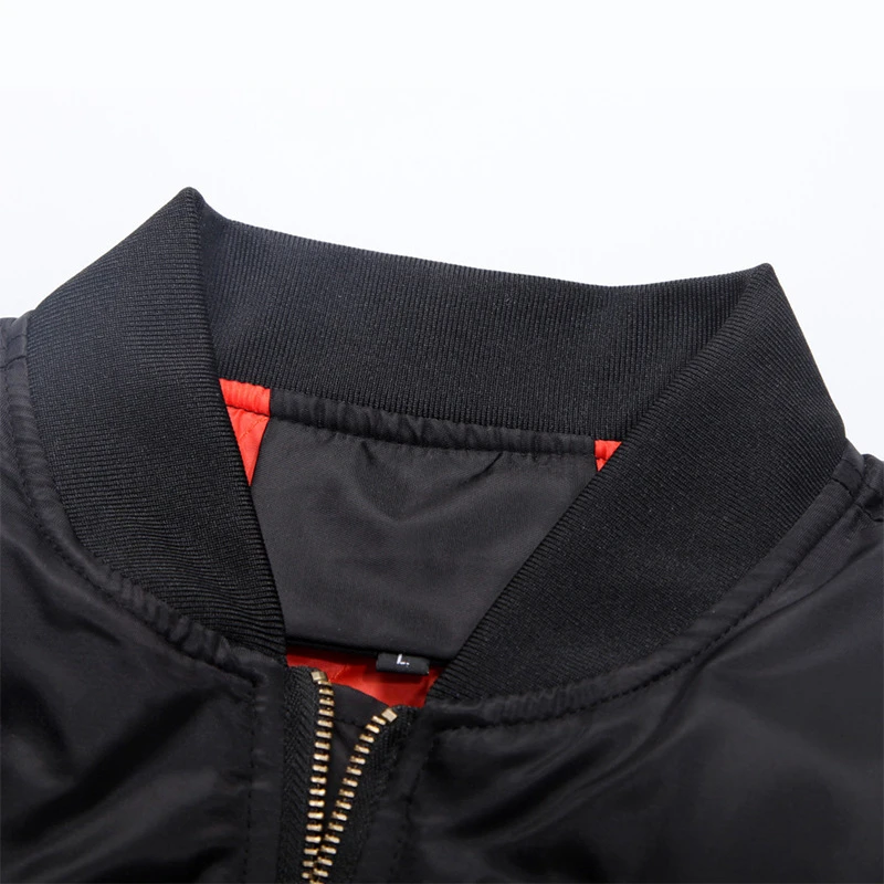 Куртка-бомбер мужская в стиле милитари модная Повседневная ветровка из мягкой