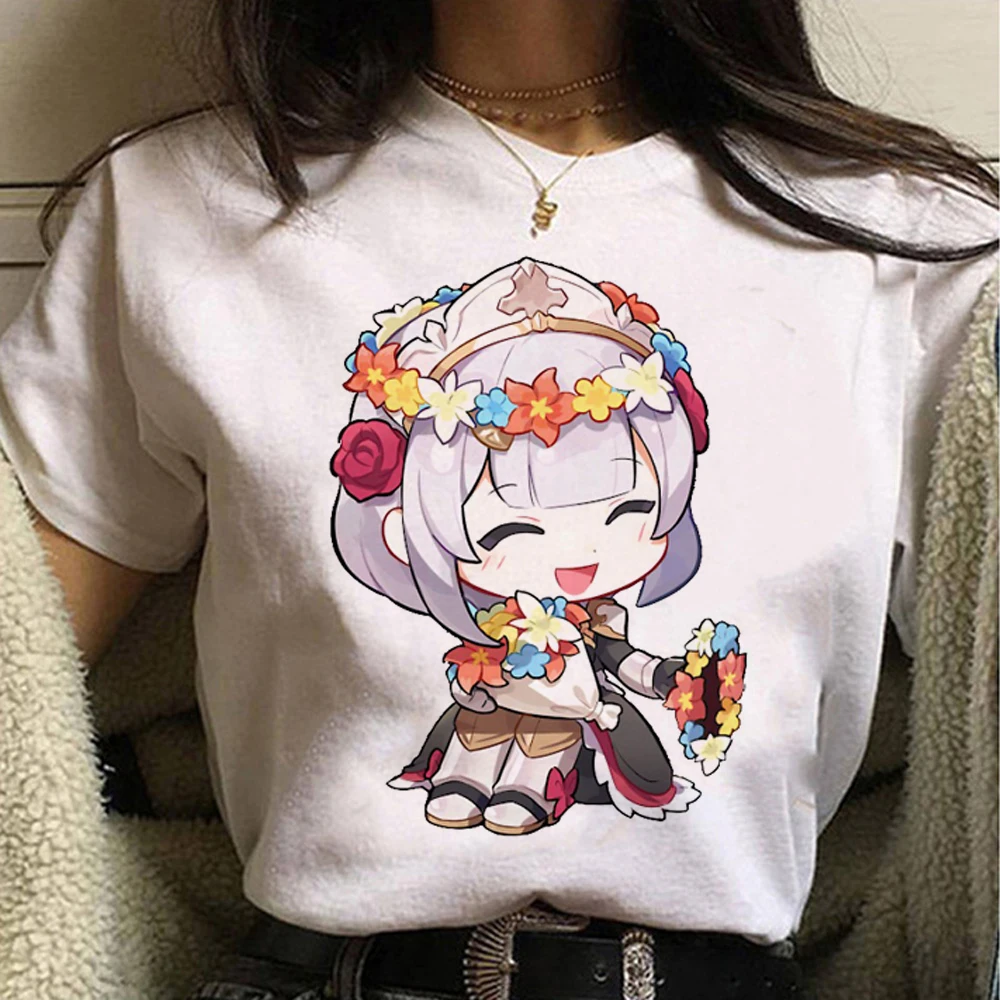 

Genshin Impact tshirt women Japanese harajuku Y2K tshirt female graphic clothes