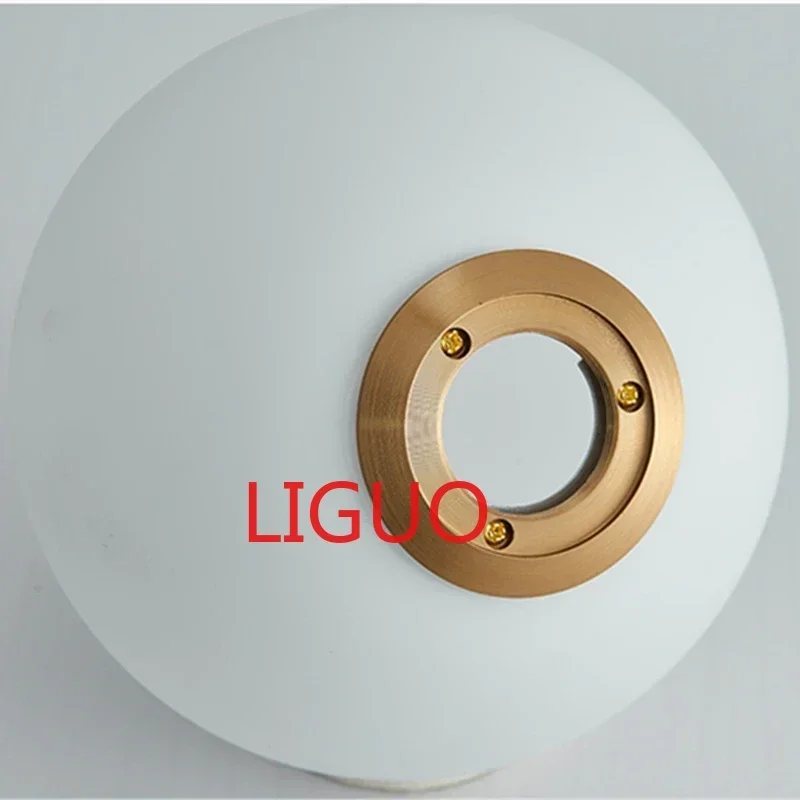 Современная светодиодная настольная лампа со стеклянными шариками ночники для