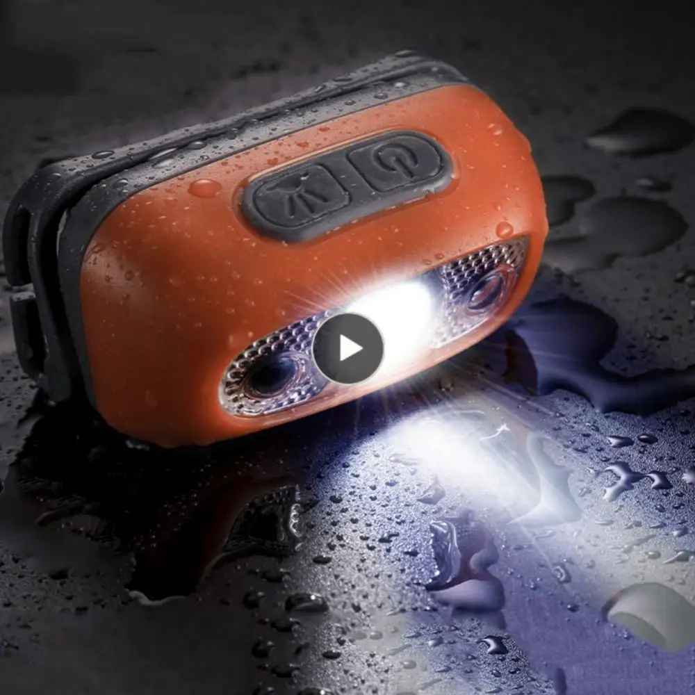 

Multifunctional 90 Degrees Adjustment Lamp Hand Wave Sensor Headlight Intelligent Infrared Sensing Mini Led Headlamp Headlamp