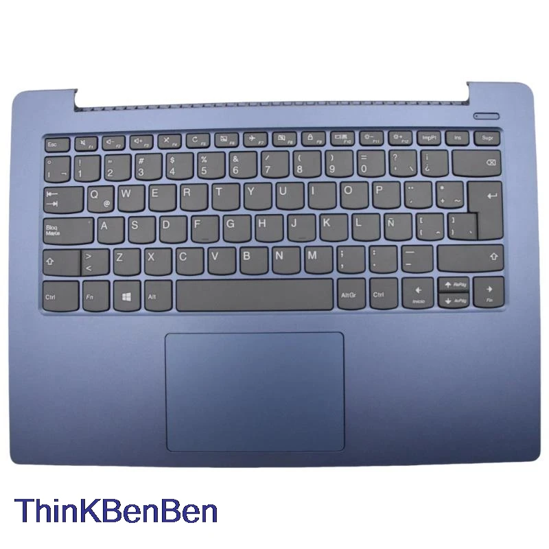 LAS латинский испанский синий верхний чехол для клавиатуры упор рук Lenovo Ideapad 330S 14