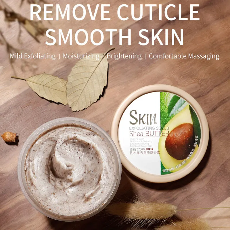 Exfoliating Gel Deep Cleansing Pores Acne Treatment Smooth Brightening Avocado Whitening Face Wash