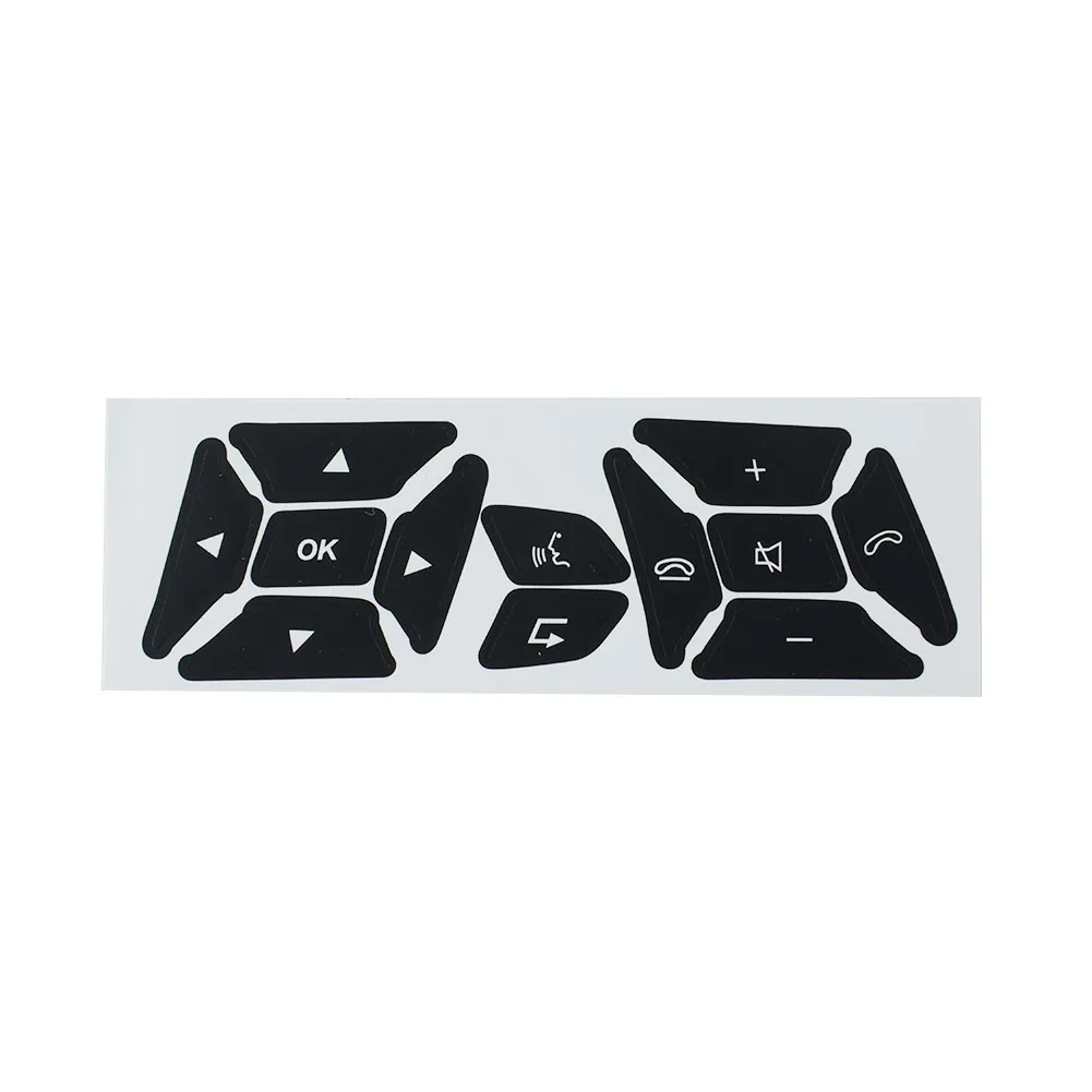 

Stickers Car Stickers Window Radio Stickers Button Repair Decals Car Accessories Repair Button Sticker 100% Brand New