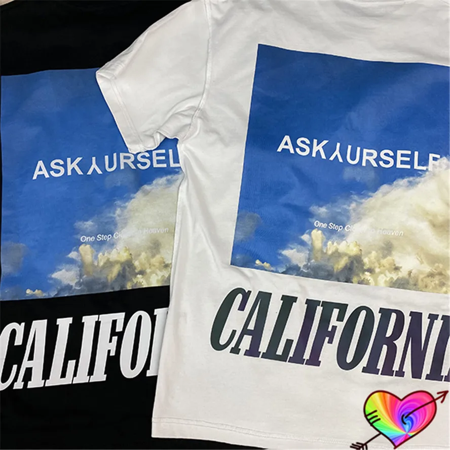 Футболка Askyurself для мужчин и женщин винтажная белая рубашка с двойным логотипом