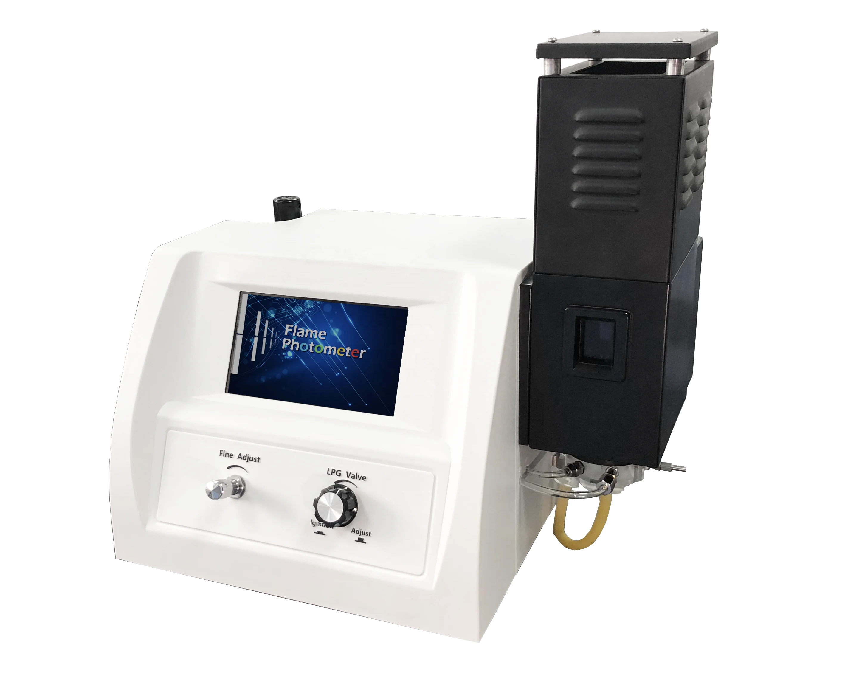 

China Lab use Flame Photometer For Agricultural Fertilizer Soil Cement touch screen FP6410