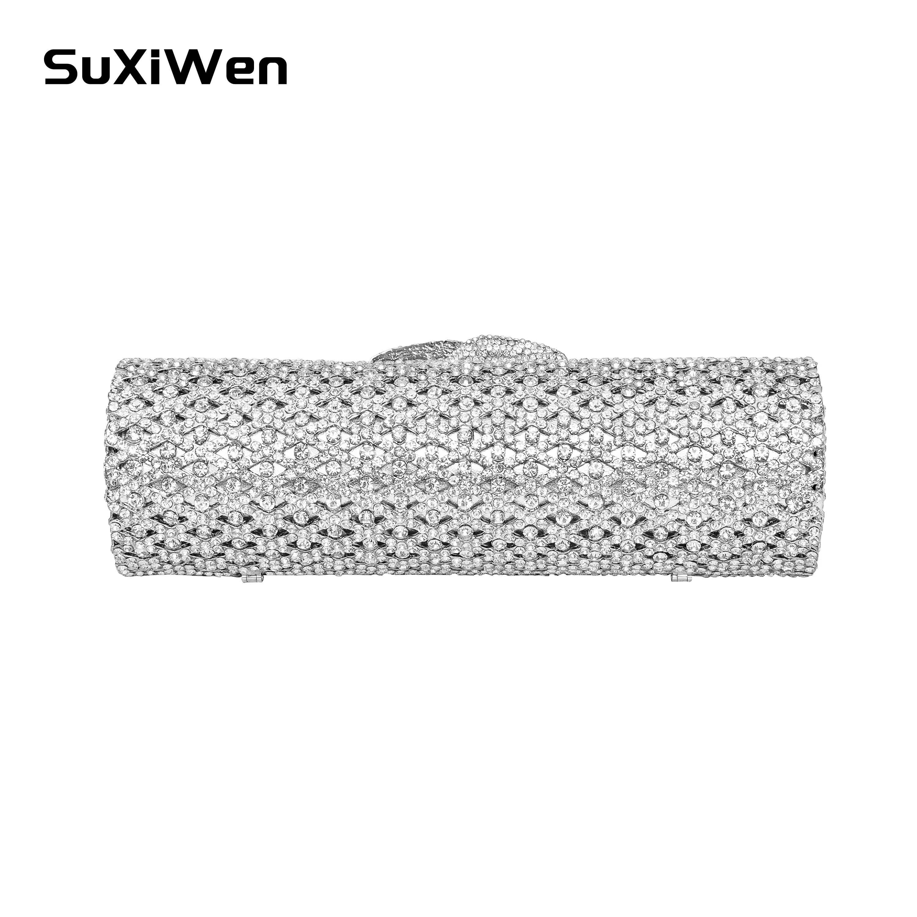 Роскошные круглые женские маленькие вечерние сумки-клатчи с кристаллами