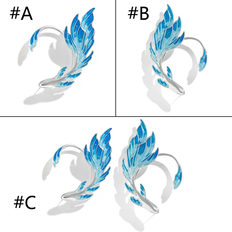 

Ear Cuff Earring Pierced Ear Cartilage Clip on Wrap Handmade Delicate Ear Cuffs Earrings Women Gift