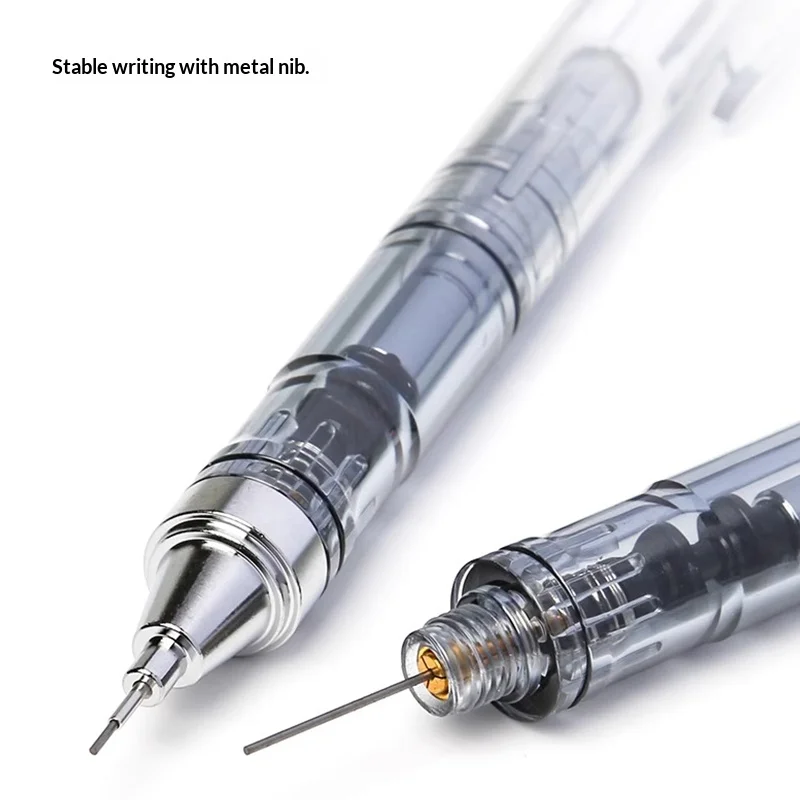 Фото Механический карандаш TOMBOW MONO Graph Shaker, матовый прозрачный стержень 0,3/0,5 мм, дизайн с низким центром тяжести, встряхивание в продвижении, художественные принадлежности №4