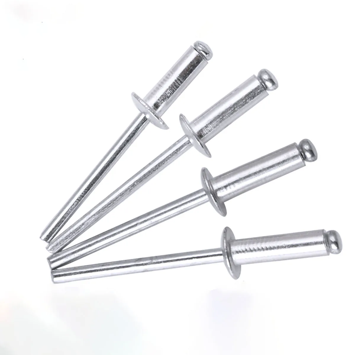 

30/50/100/150Pcs Aluminum Blind Rivet Pull Rivet 3 Pull Rivet Open End Round Head Blind Rivet Liuding M2.4 M2.5 M2.8 M3 M3.2M4M5